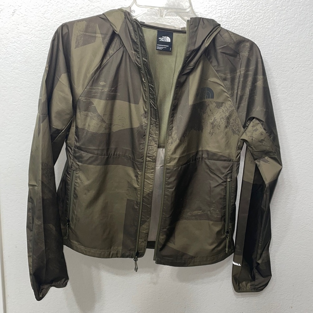 Green North Face Jacket